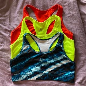 Nike sports bras